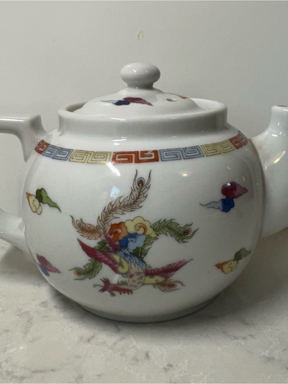 Vintage Otagiri Phoenix & Dragon Teapot